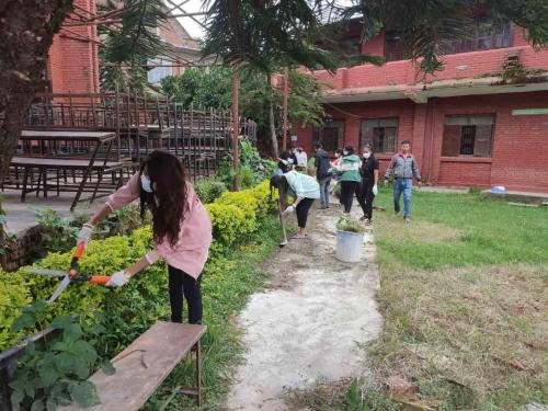 17 Aug 2022_ Cleanliness Program by BSW & BA Sociology students